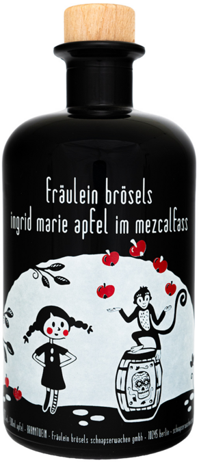 Ingrid Marie Apfel im Mezcal Fass